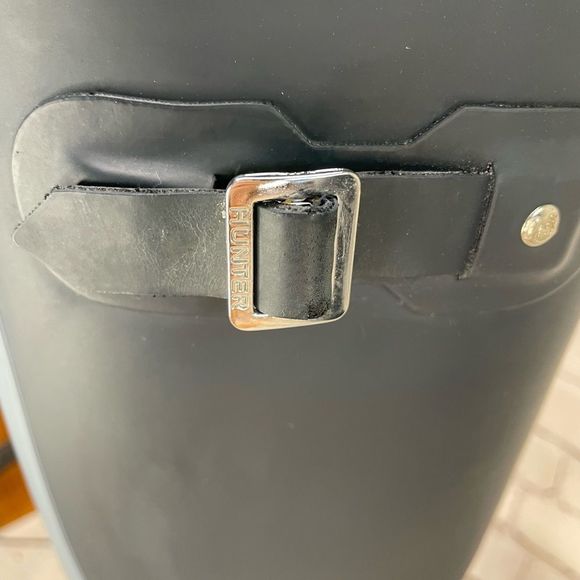 Hunter boots. Women 6. Blue - Picture 7 of 14